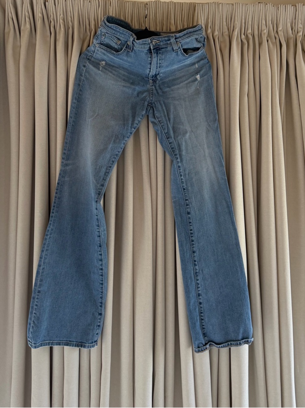 AG Farrah Light Blue Flared Jeans